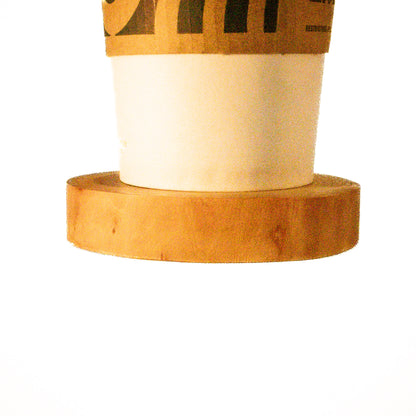 Thick, oval Russian Olive Core Coasters (Set of 4)