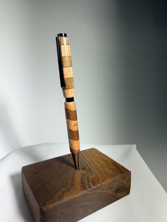Timberline — Lacewood & Leopardwood Pen — hero