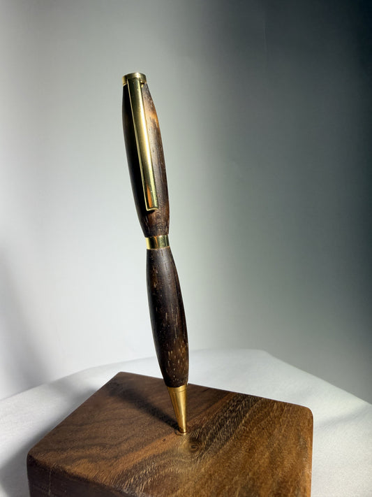 Ember — Flame-Burned Pen — detail