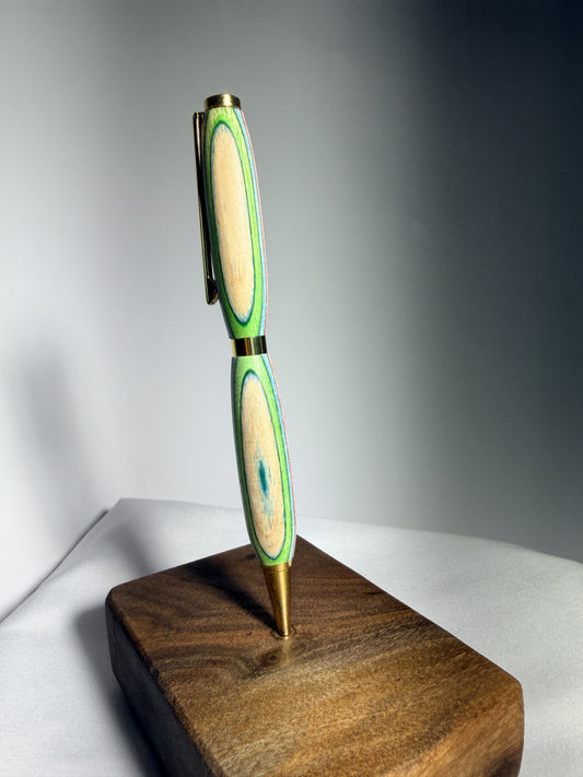 Summer Camp — Dyed Popsicle-Stick Pen — hero