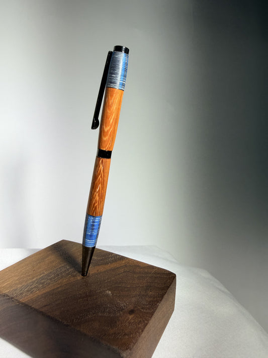 Canyon Sky — Osage Orange & Blue Pen — hero