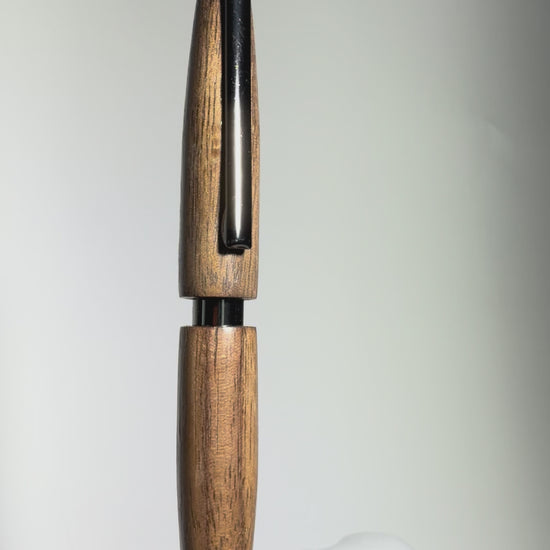 Old Growth — Curly Koa Pen — slow rotation