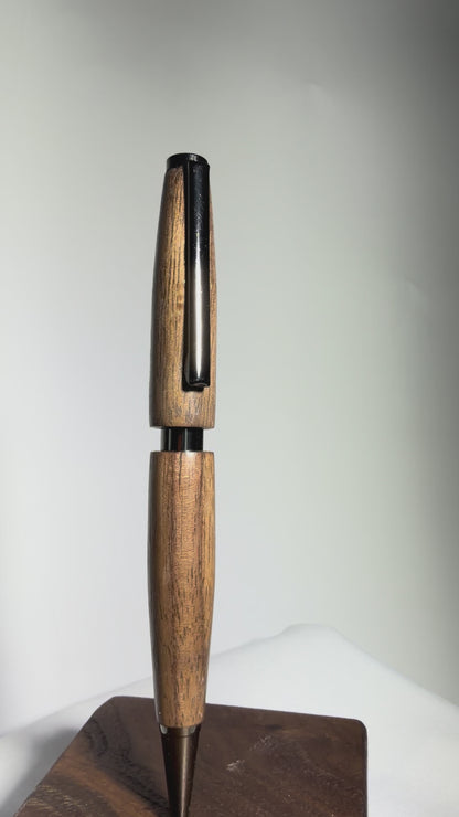 Old Growth — Curly Koa Pen — slow rotation
